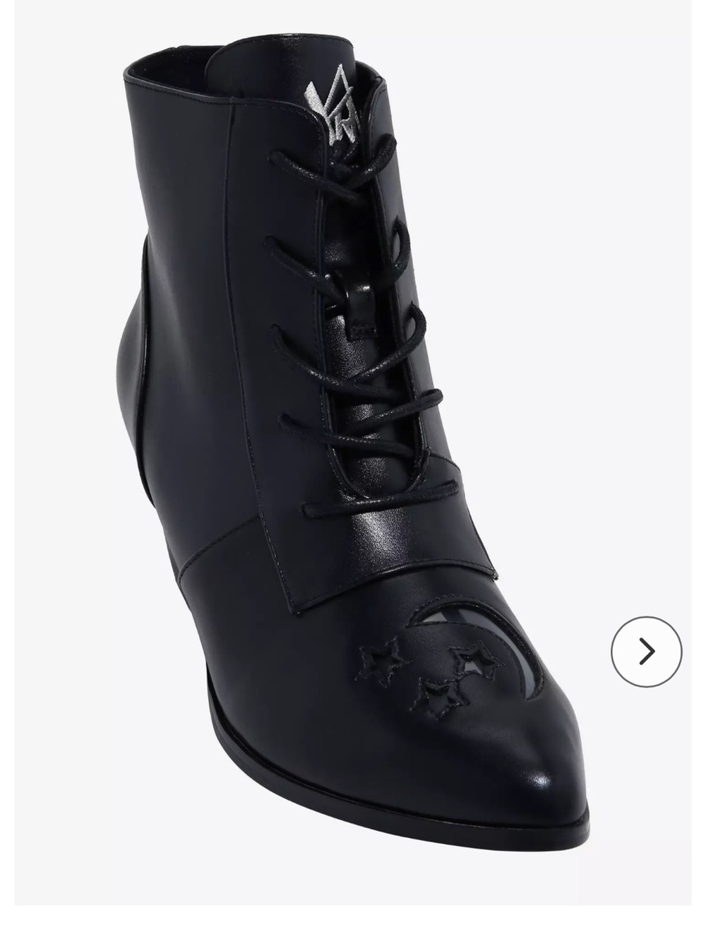 YRU Black Aura Celestial Booties moon witch Halloween 8